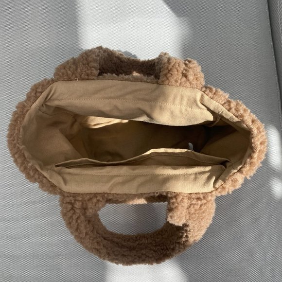 Fluffy bear bag - Picture 5 of 6